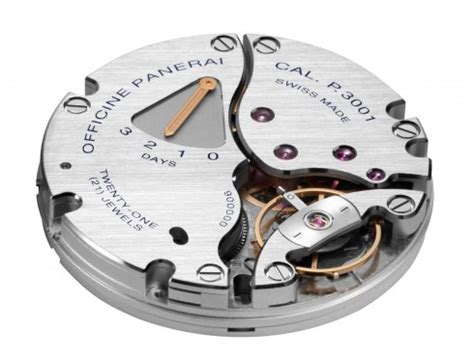 panerai p3001 movement|Panerai Calibre P.3001 Movement .